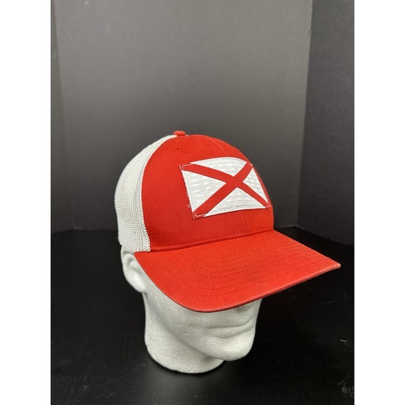 Columbia Other - Columbia PFG Alabama State Flag Fitted FlexFit Hat Fishing Hat